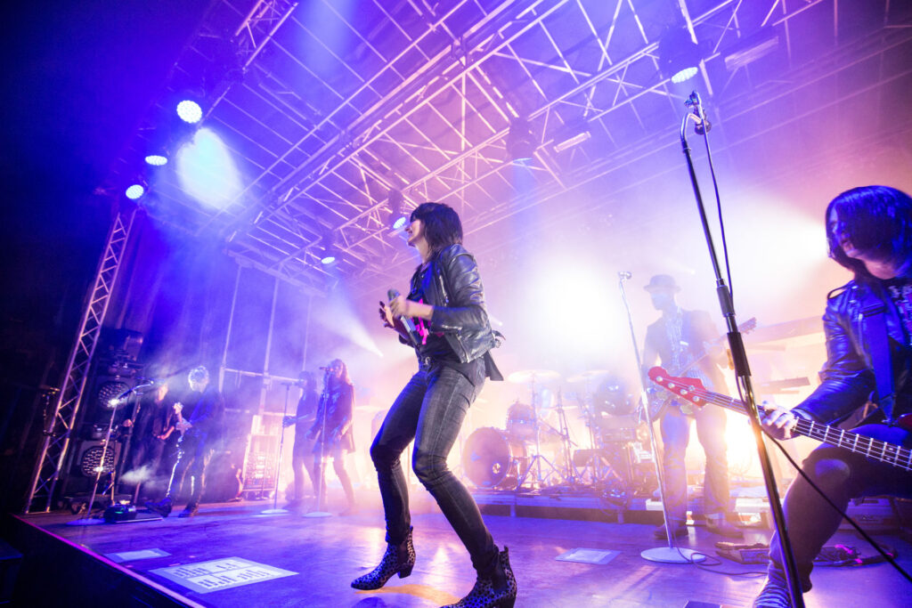 Nena live auf der Bühne beim Konzert 2016
